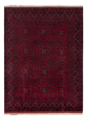 Afghan Teppich - Royal - 197 x 153 cm - rot