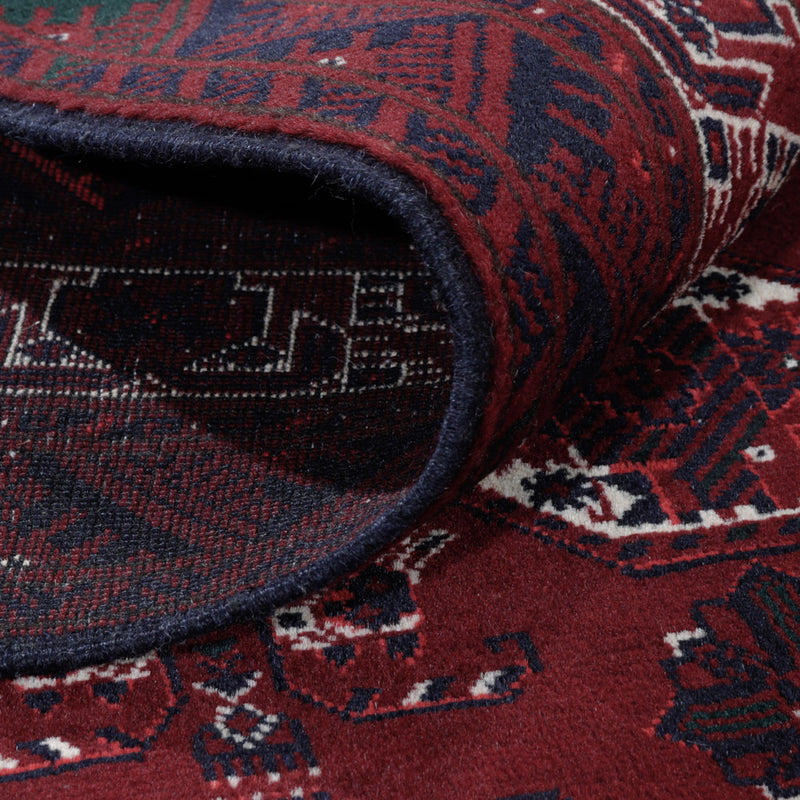 Dywan afgański - 175 x 113 cm - czerwony