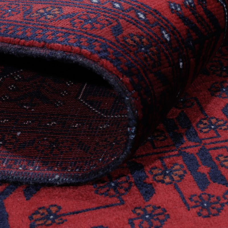 Dywan afgański - Royal - 190 x 151 cm - czerwony