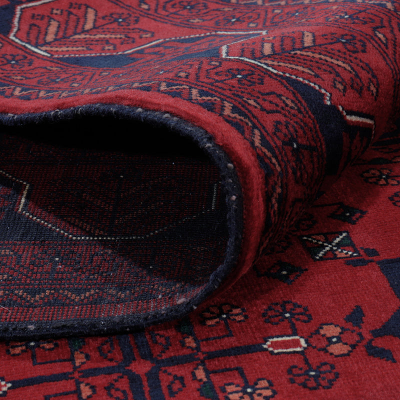 Dywan afgański - Royal - 197 x 151 cm - czerwony