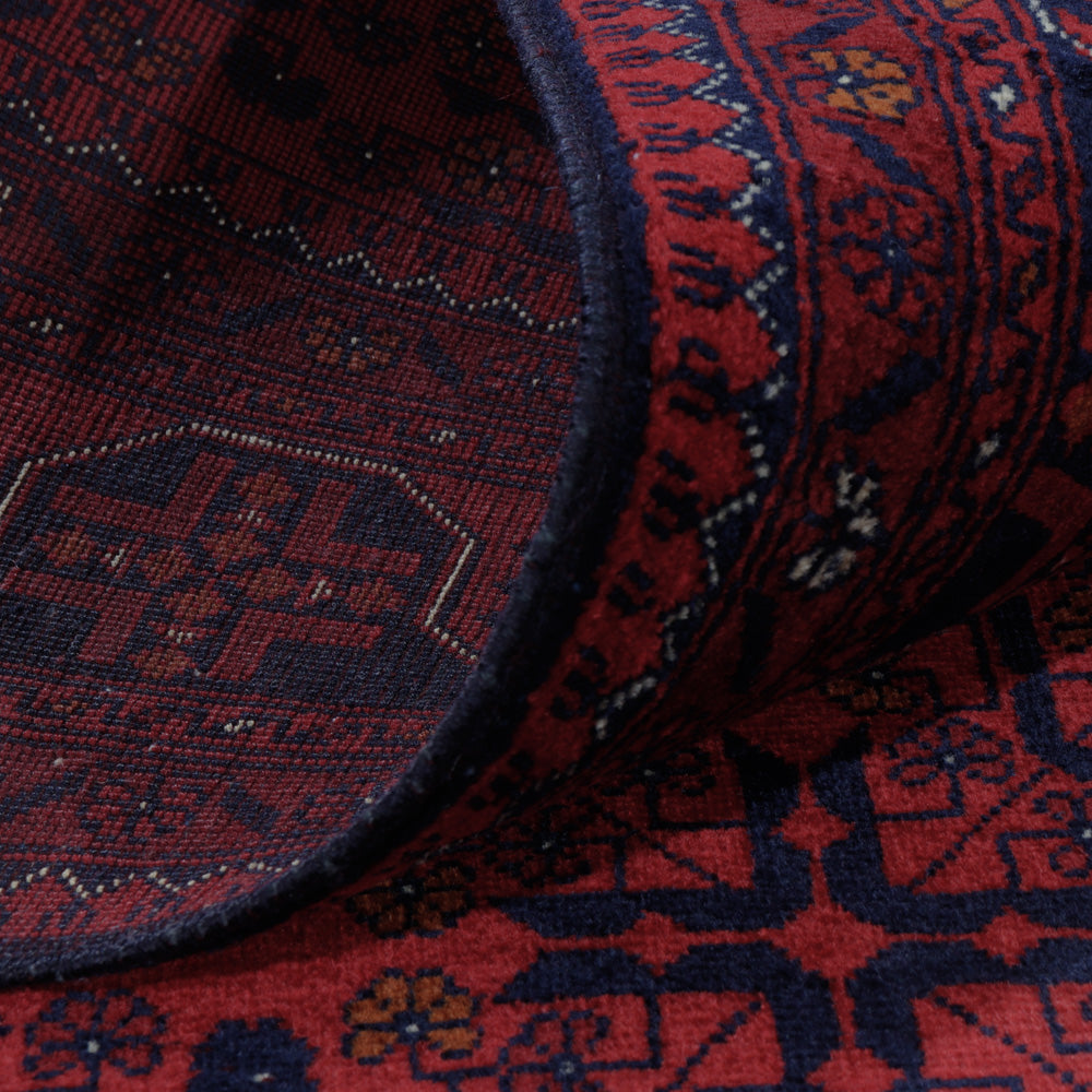 Dywan afgański - Royal - 201 x 152 cm - czerwony