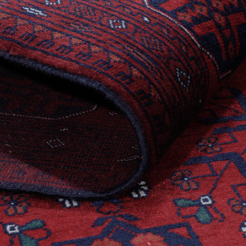 Dywan afgański - Royal - 198 x 150 cm - czerwony