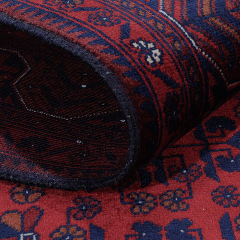 Dywan afgański - Royal - 203 x 147 cm - czerwony