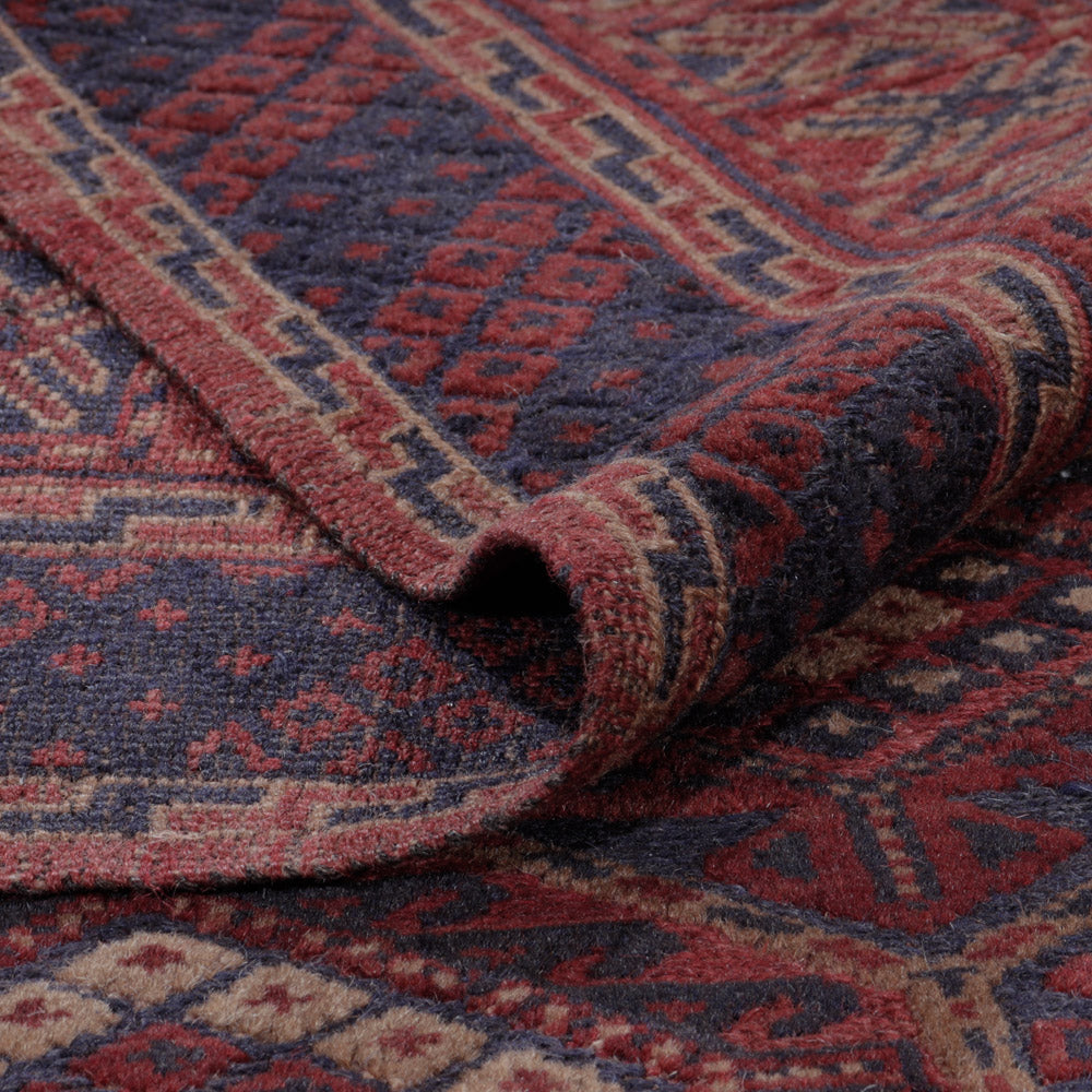 Dywan Kelim - Orientalny - 187 x 150 cm - wielokolorowy