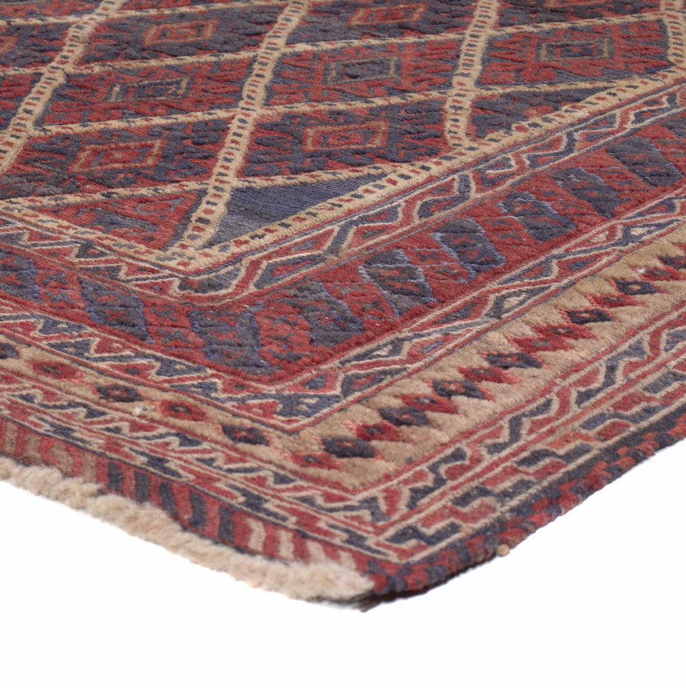 Dywan Kelim - Orientalny - 194 x 150 cm - wielokolorowy