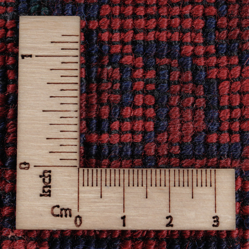 Afgański dywan - Kunduz - 201 x 152 cm - czerwony