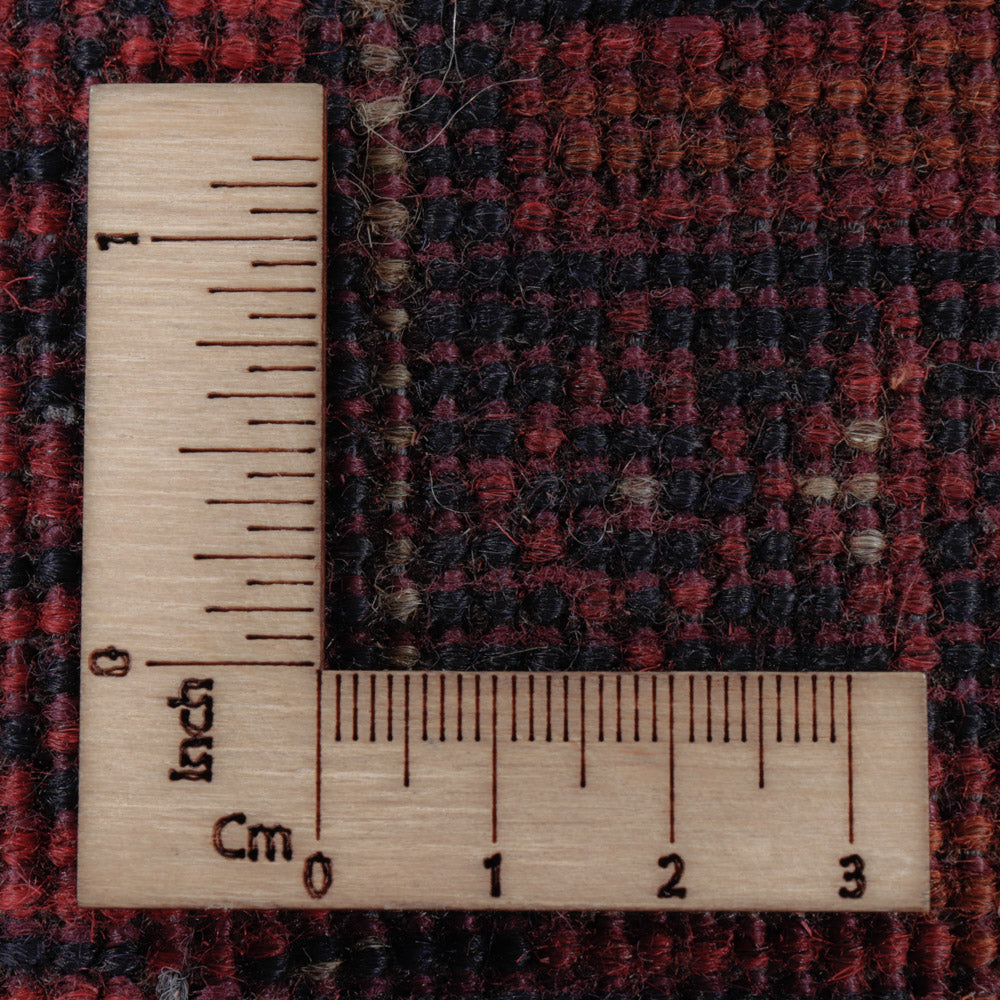 Afgański dywan - Kunduz - 197 x 154 cm - czerwony