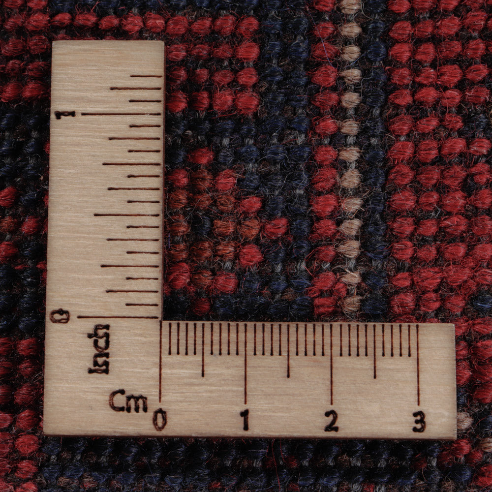 Afgański dywan - Kunduz - 198 x 148 cm - czerwony