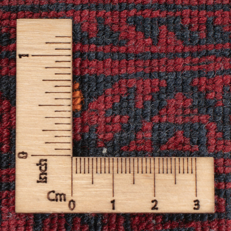 Dywan afgański - 249 x 160 cm - czerwony