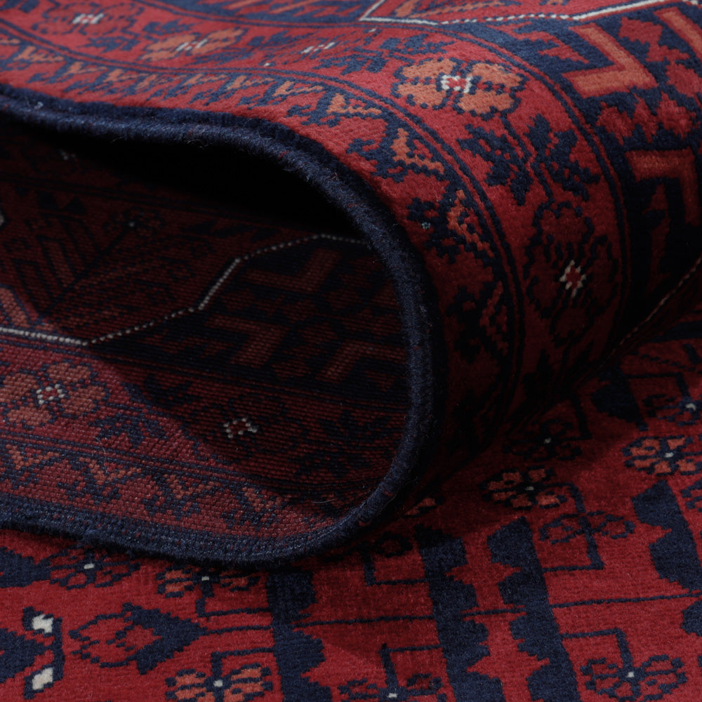 Afghan Teppich - Royal - 202 x 151 cm - rot