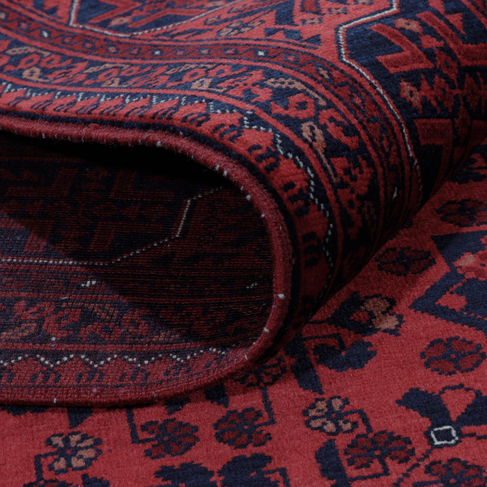 Dywan afgański - Royal - 196 x 149 cm - czerwony