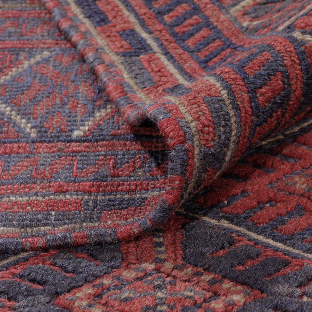 Dywan Kelim - Orientalny - 186 x 152 cm - wielokolorowy