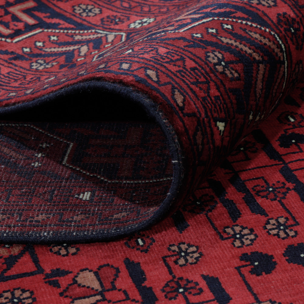 Dywan afgański - Royal - 191 x 148 cm - czerwony