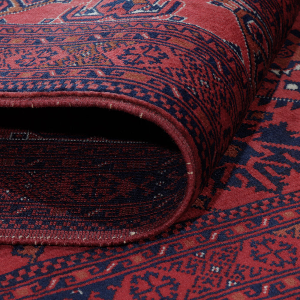 Dywan afgański - Royal - 194 x 148 cm - czerwony