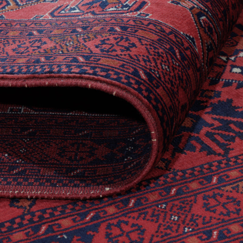 Dywan afgański - Royal - 194 x 148 cm - czerwony