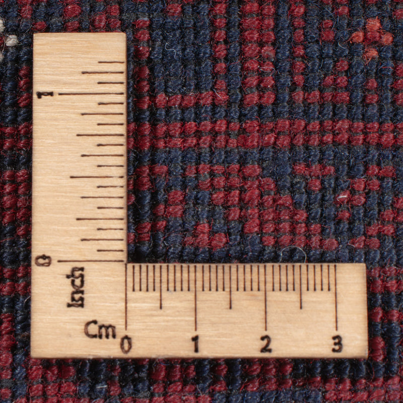 Dywan afgański - 258 x 159 cm - czerwony