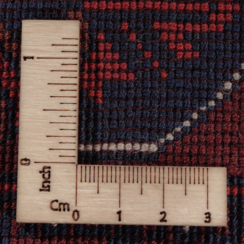 Dywan afgański - Royal - 198 x 151 cm - czerwony