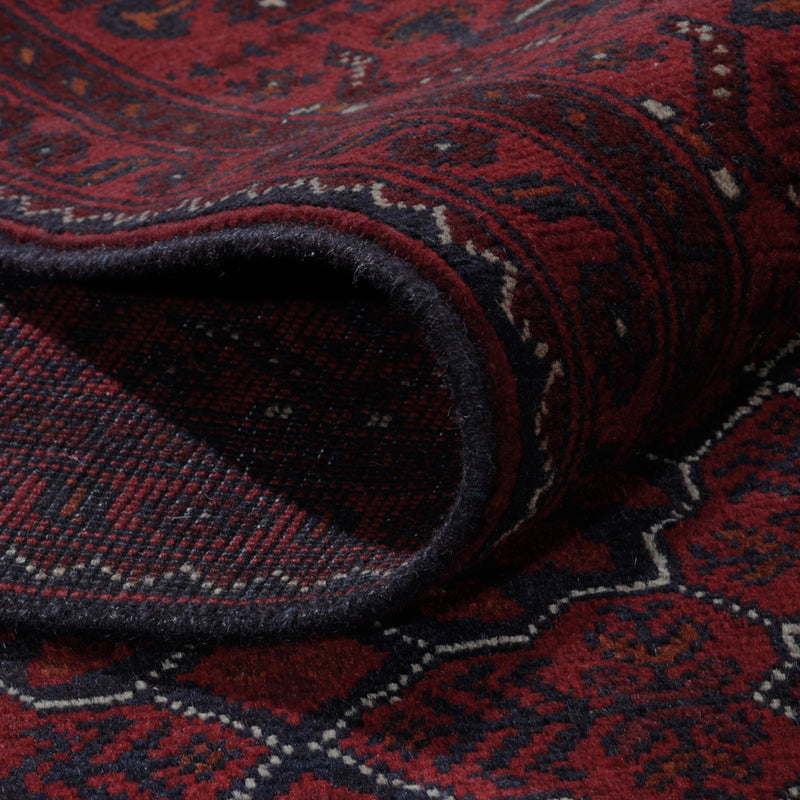 Afgański dywan - Kunduz - 292 x 200 cm - czerwony