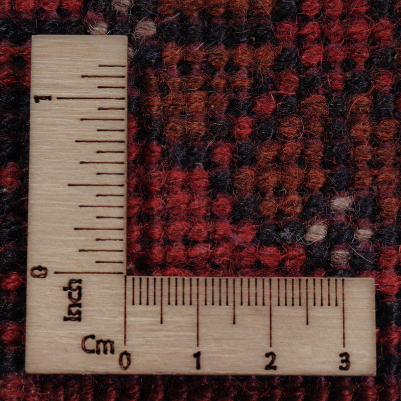 Afgański dywan - Kunduz - 293 x 199 cm - czerwony