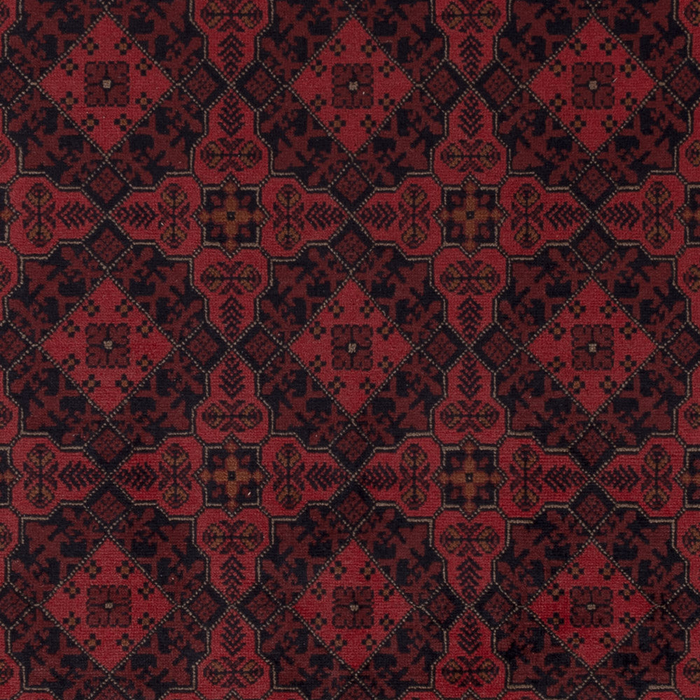 Afgański dywan - Kunduz - 295 x 197 cm - czerwony