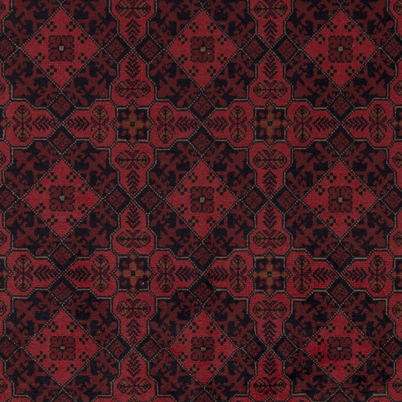 Afgański dywan - Kunduz - 295 x 197 cm - czerwony