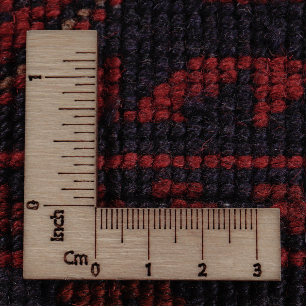 Afgański dywan - Kunduz - 284 x 200 cm - czerwony