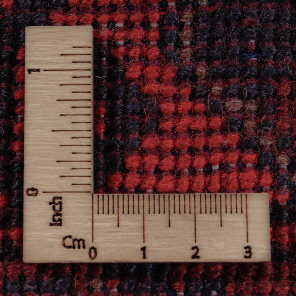 Afgański dywan - Kunduz - 296 x 196 cm - czerwony