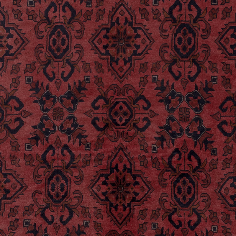 Afgański dywan - Kunduz - 303 x 205 cm - czerwony