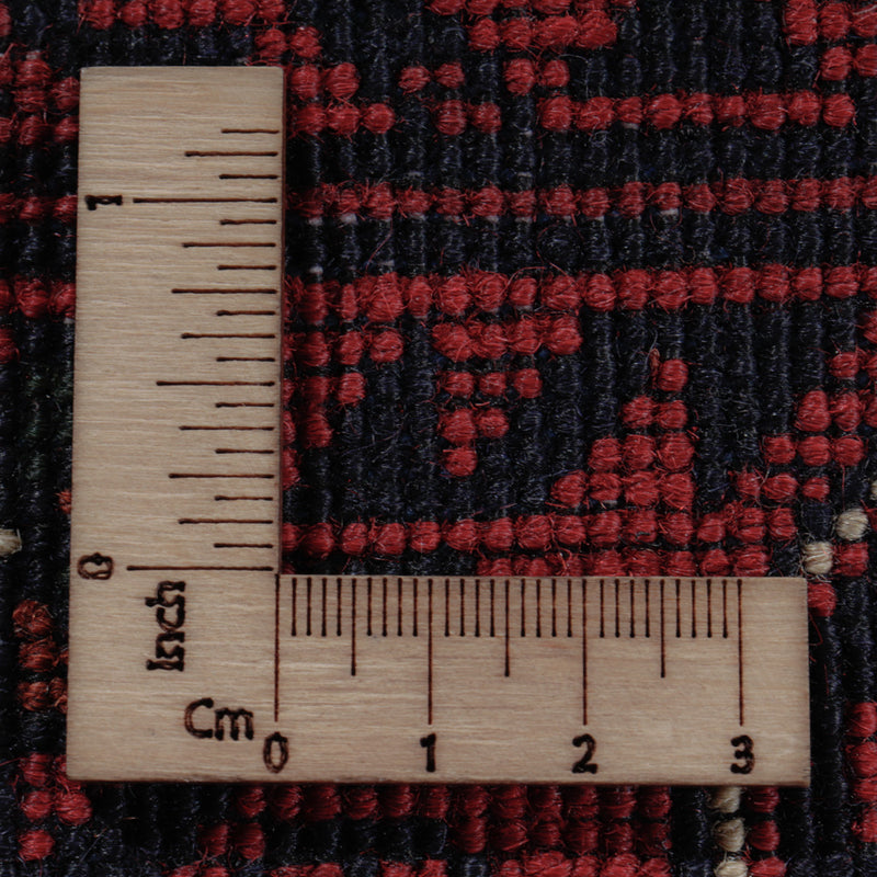 Afgański dywan - Kunduz - 288 x 200 cm - czerwony