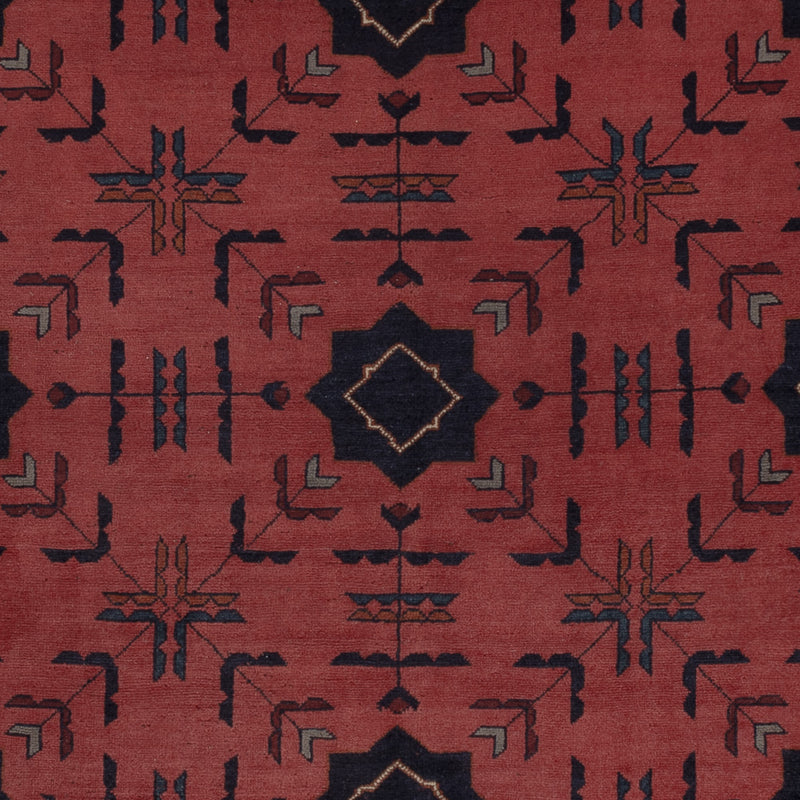 Afgański dywan - Kunduz - 295 x 204 cm - czerwony