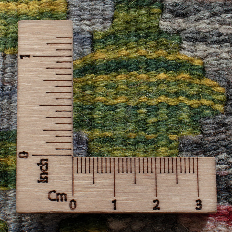 Läufer Kelim - Splash - 200 x 62 cm - mehrfarbig