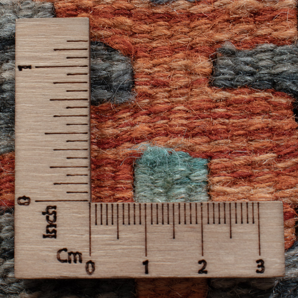 Läufer Kelim - Splash - 201 x 59 cm - mehrfarbig