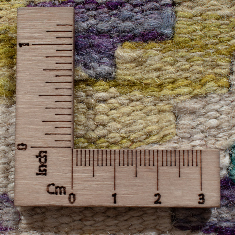 Läufer Kelim - Splash - 194 x 81 cm - mehrfarbig