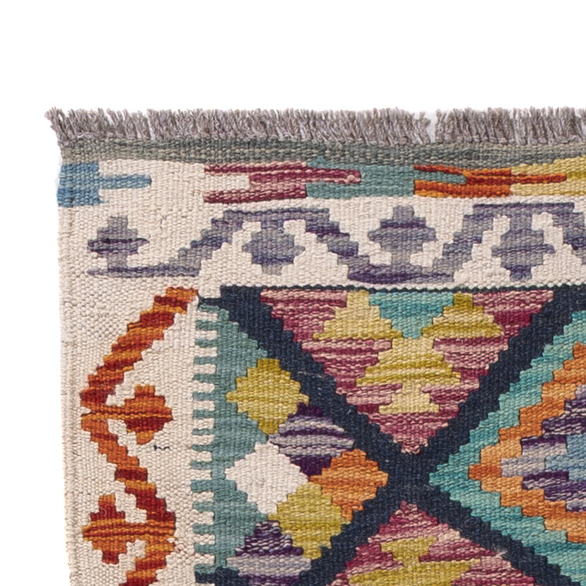 Kilim Maimana Dywan 210x66cm - Dywan wełniany