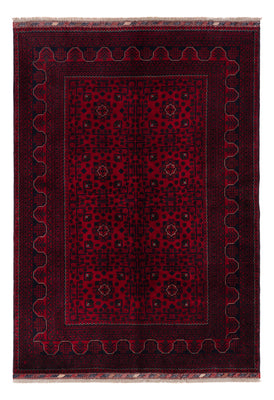 Afghan Teppich - Kunduz - 237 x 170 cm - dunkelrot