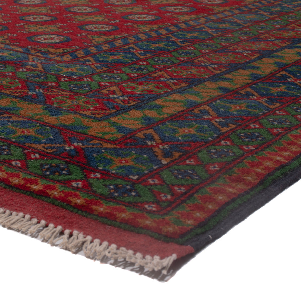 Afghan Teppich - Filpa - 348 x 248 cm - dunkelrot