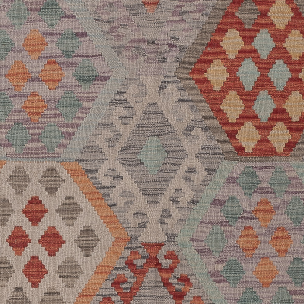 Kelim Teppich - Splash - 294 x 209 cm - mehrfarbig