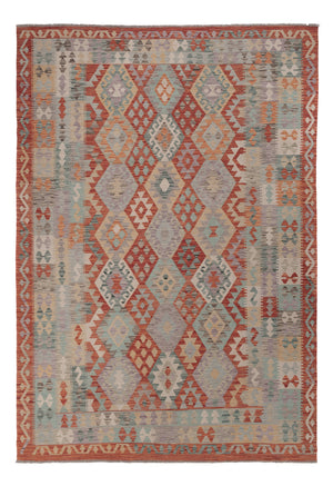 Kelim Teppich - Splash - 300 x 208 cm - mehrfarbig