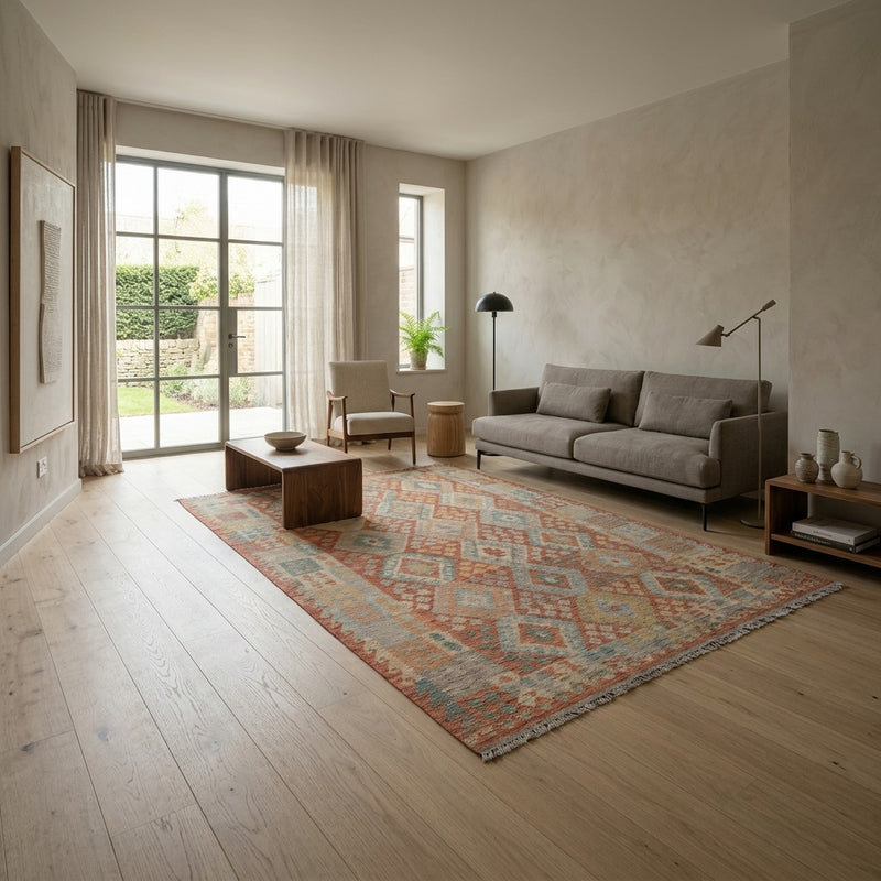 Kilim Maimana Dywan 300x200cm - Dywan wełniany