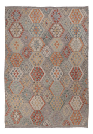 Kelim Teppich - Splash - 297 x 212 cm - mehrfarbig