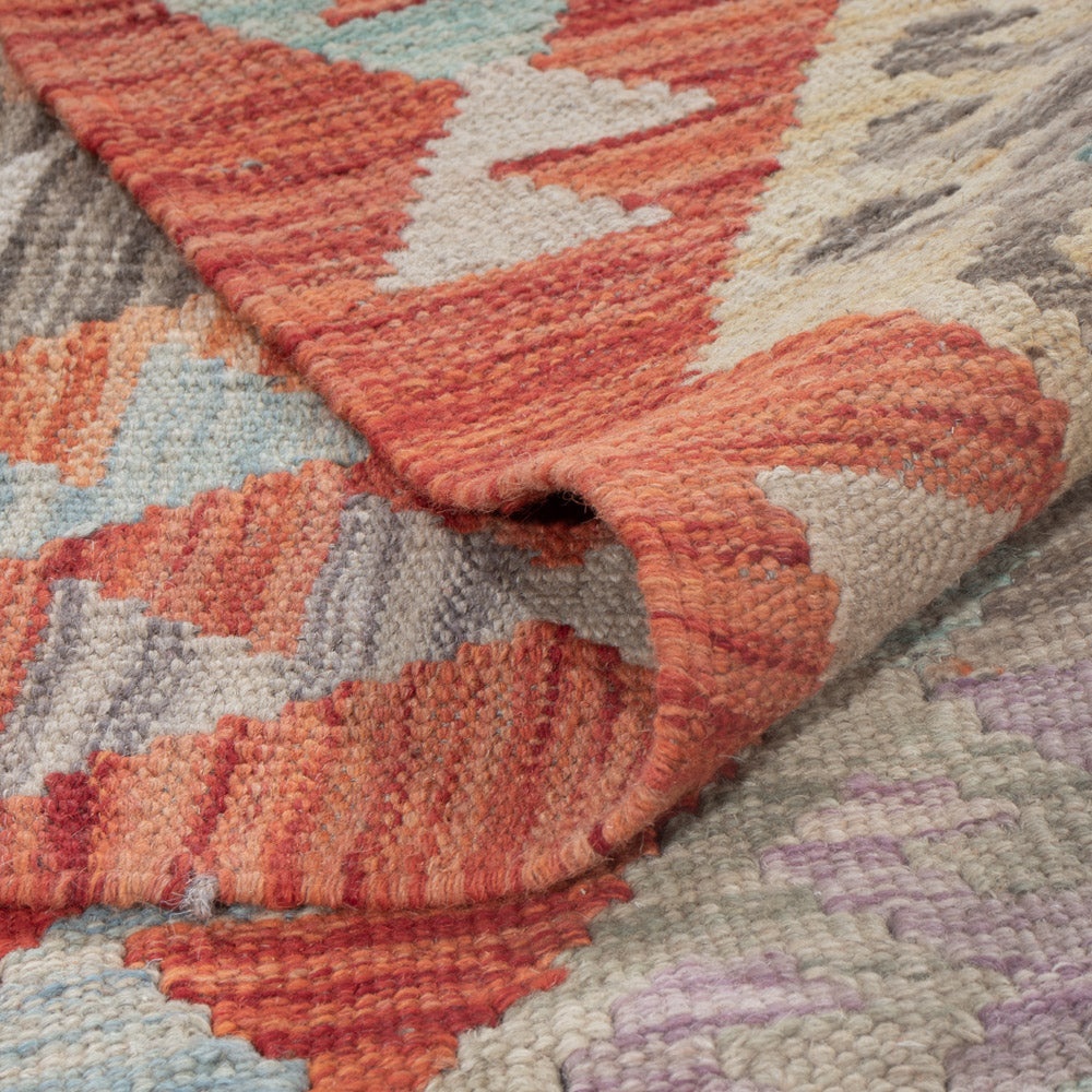 Kelim Teppich - Splash - 236 x 180 cm - mehrfarbig