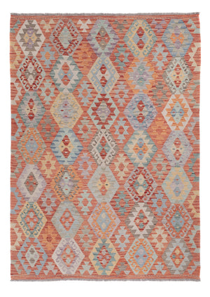 Kelim Teppich - Splash - 245 x 174 cm - mehrfarbig