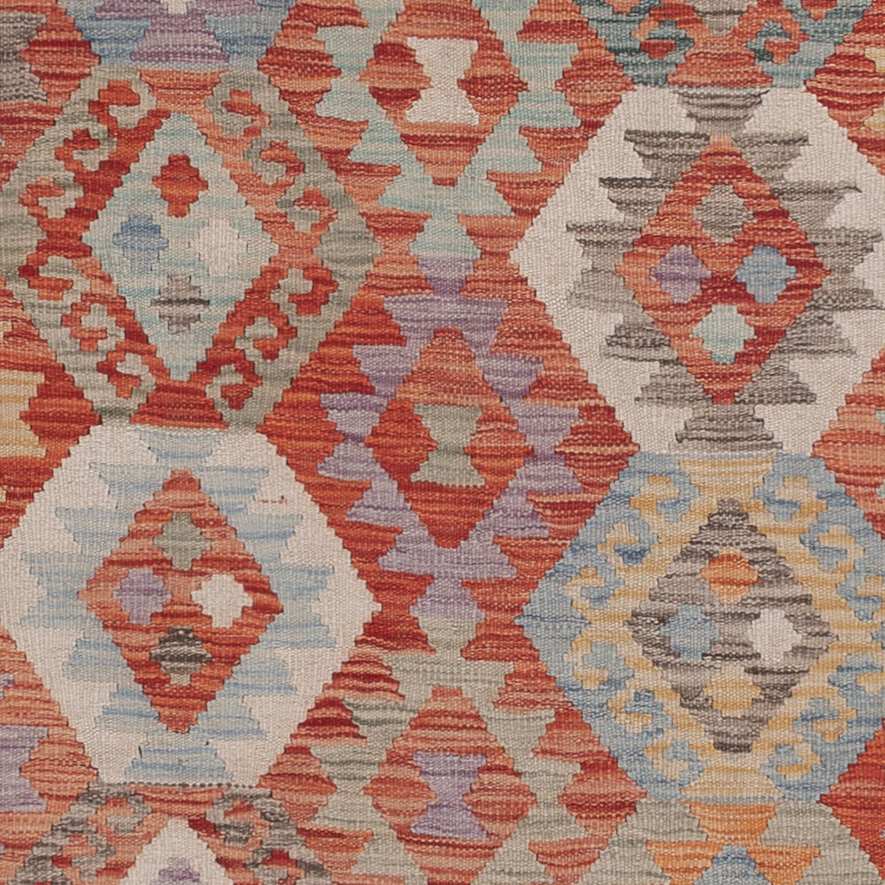 Kelim Teppich - Splash - 240 x 181 cm - mehrfarbig