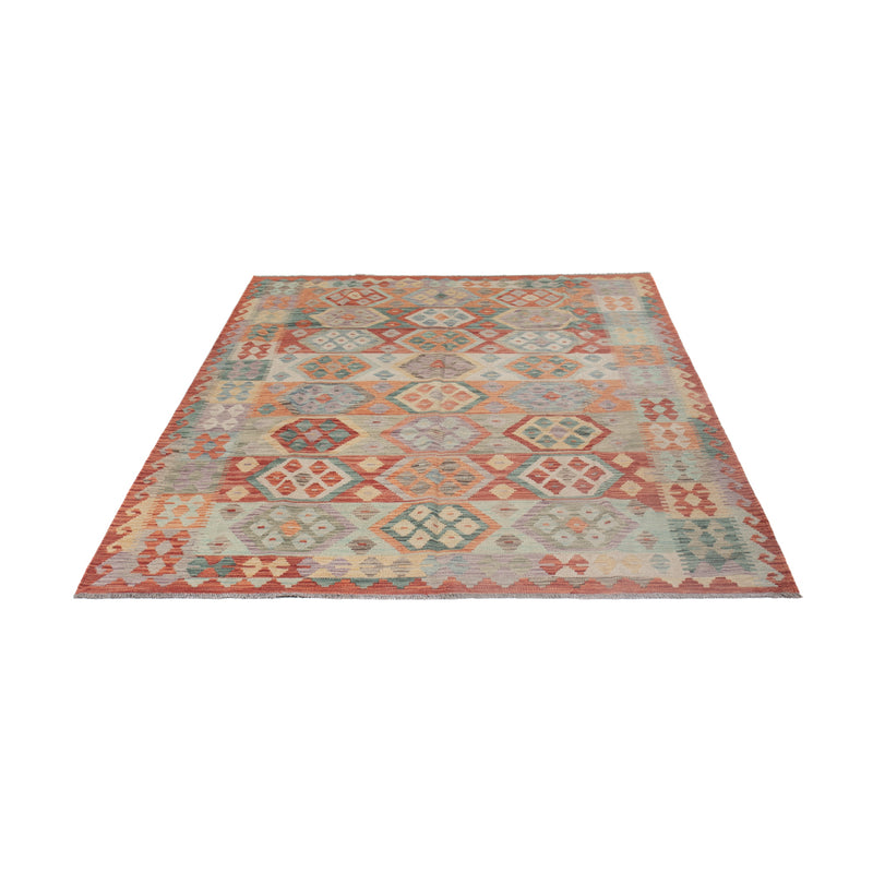 Kelim Teppich - Splash - 249 x 176 cm - mehrfarbig