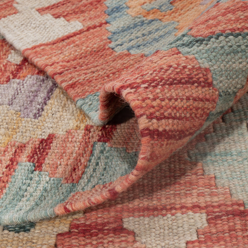 Kelim Teppich - Splash - 242 x 174 cm - mehrfarbig