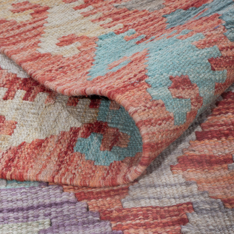 Kelim Teppich - Splash - 232 x 181 cm - mehrfarbig