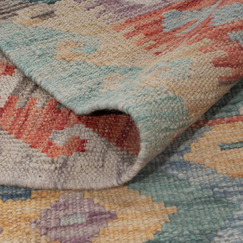 Kelim Teppich - Splash - 245 x 177 cm - mehrfarbig