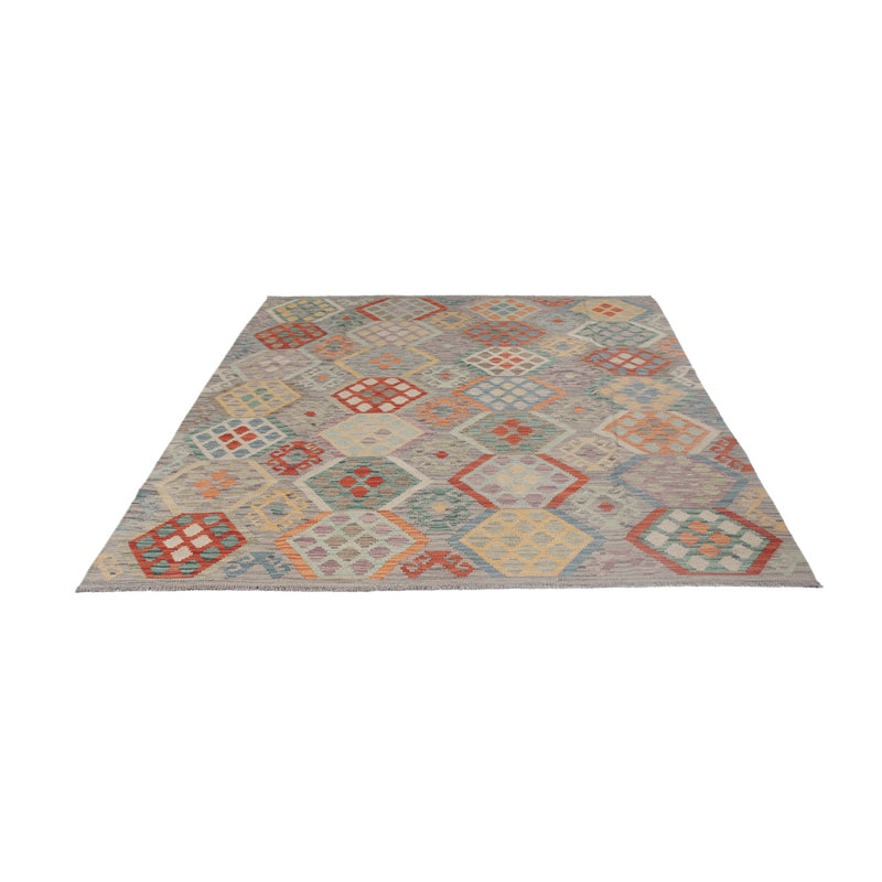 Kelim Teppich - Splash - 238 x 176 cm - mehrfarbig