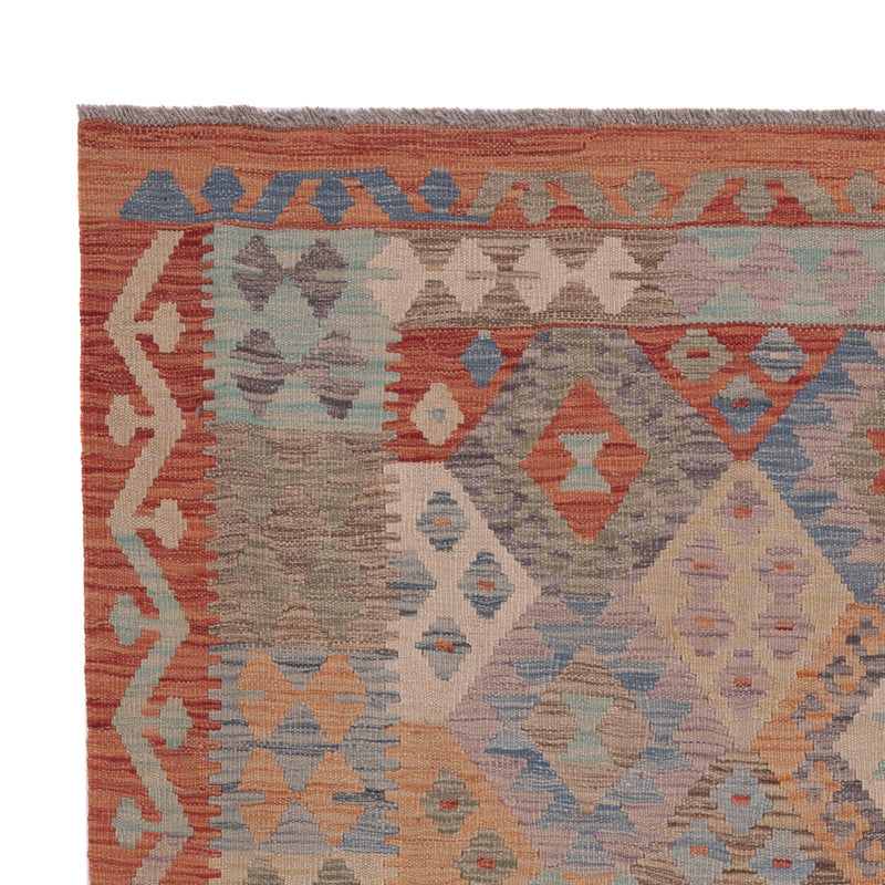 Kelim Teppich - Splash - 202 x 153 cm - mehrfarbig