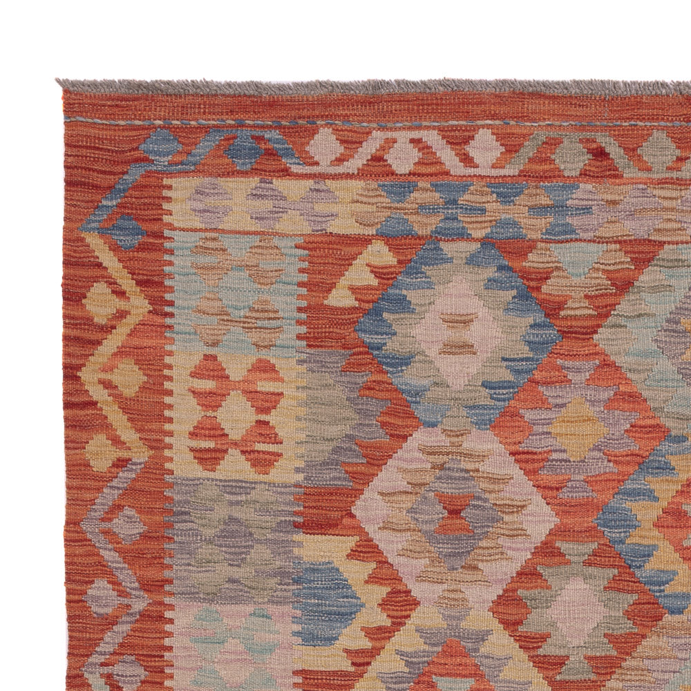Kelim Teppich - Splash - 196 x 150 cm - mehrfarbig